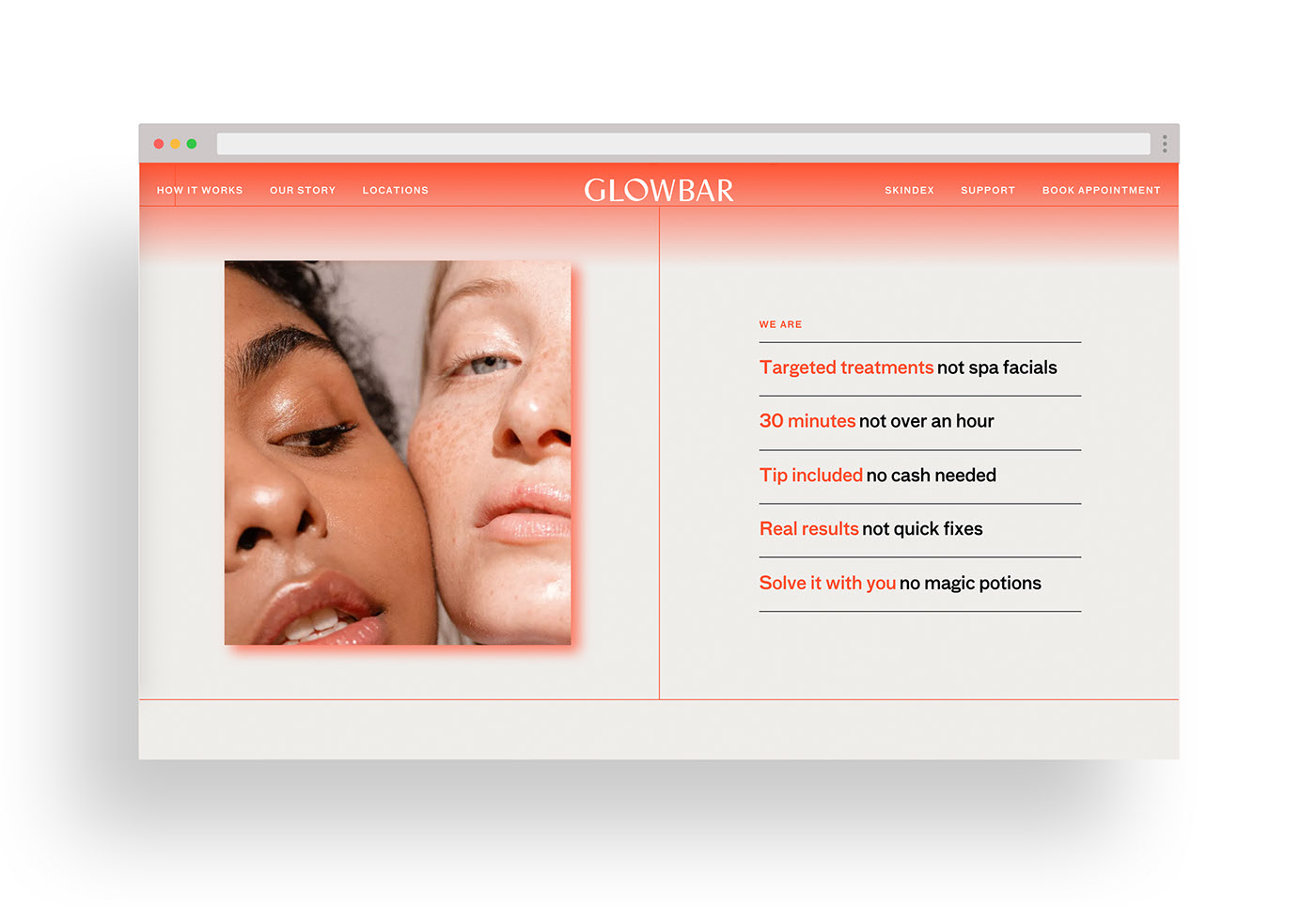 Glowbar護理店品牌設(shè)計
